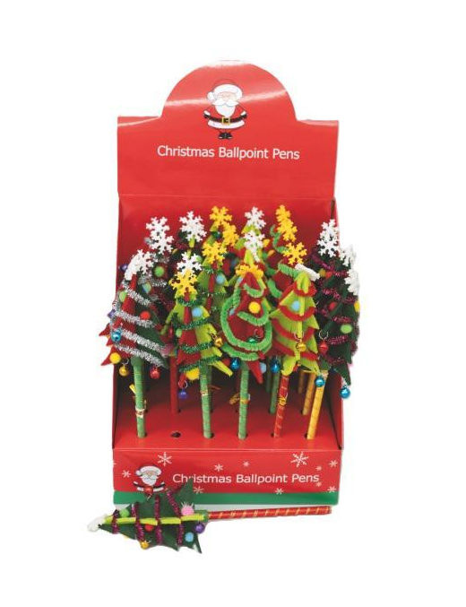 PEN 21cm WITH TREE AND BELLS