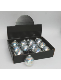 80mm GLASS SPHERE WITH SOAP BUBBLE EFFECT