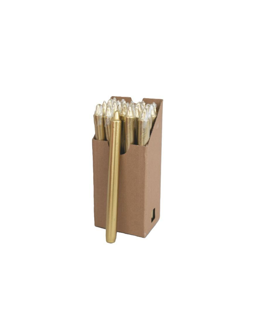 CANDELA 1,5x25cm ORO