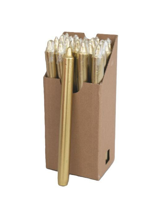 CANDELA 1,5x25cm ORO