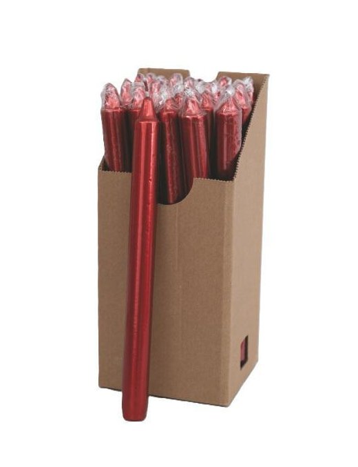 CANDELA 1,5x25cm ROSSA
