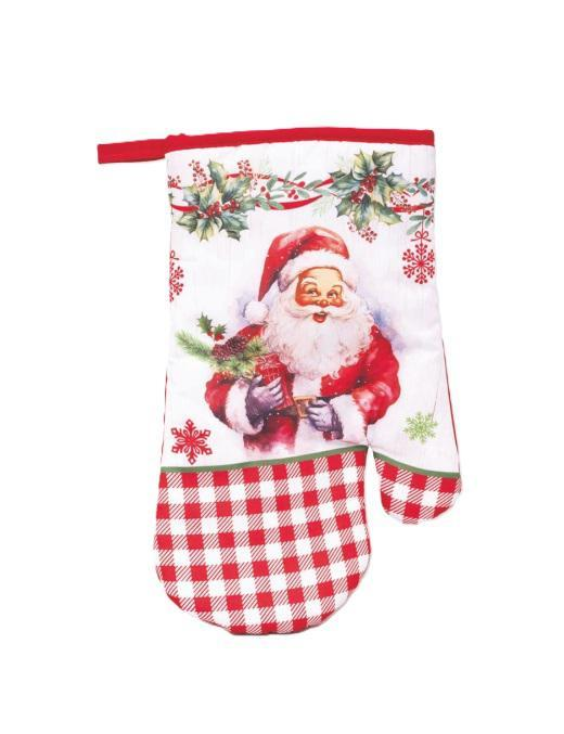 SANTA LINE OVEN GLOVE 19x27