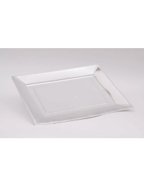 LINEA PLASTICA  ARGENTO VASSOIO RETTANGOLARE  38x28cm