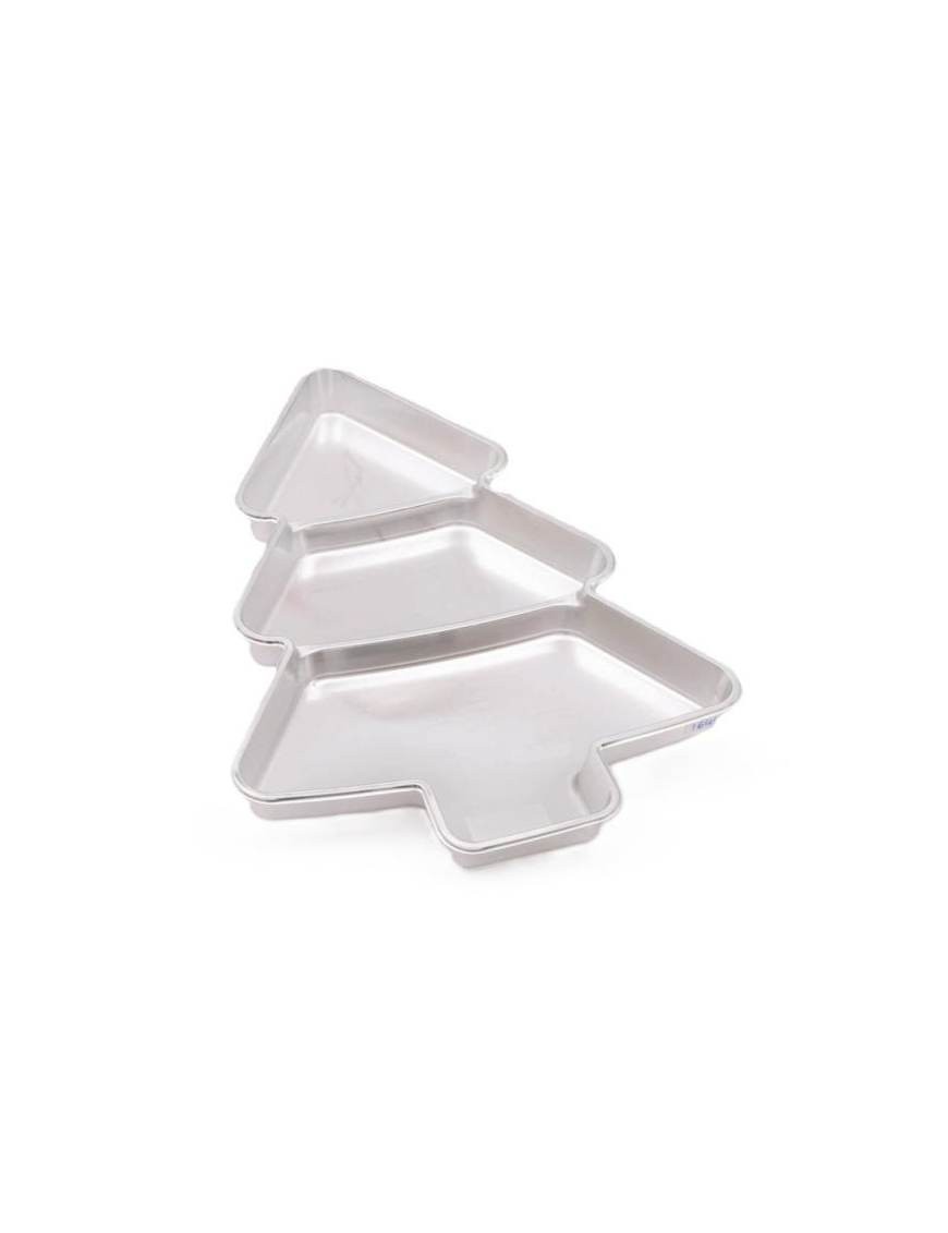 LINEA PLASTICA  ARGENTO VASSOIO ALBERO 40x29cm