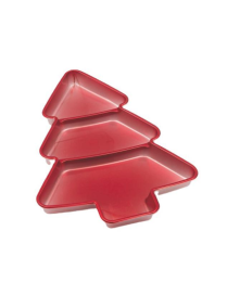 LINEA PLASTICA  ROSSO VASSOIO ALBERO 40x29cm