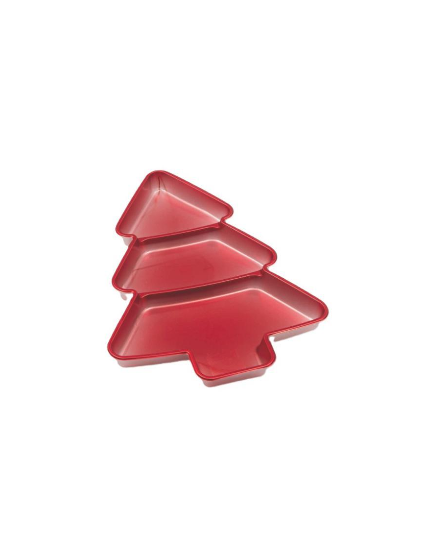 LINEA PLASTICA  ROSSO VASSOIO ALBERO 40x29cm