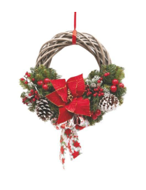 DIETROPORTA 35x40cm CON STELLE NATALE