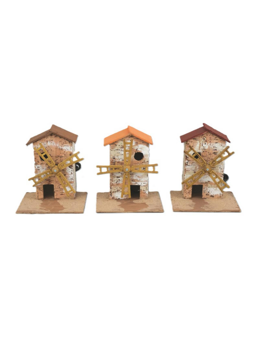 ELECTRIC WINDMILL 15x13x17cm