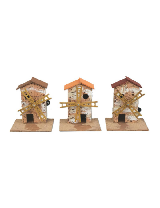 ELECTRIC WINDMILL 15x13x17cm