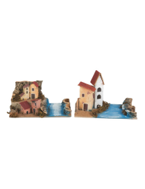 SCENA 28x16x18cm CON RUSCELLO