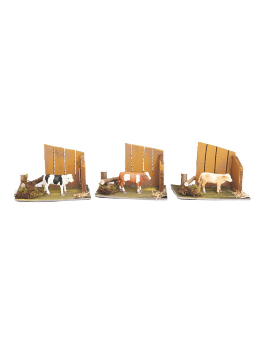 COW SETTING 14x8x9cm