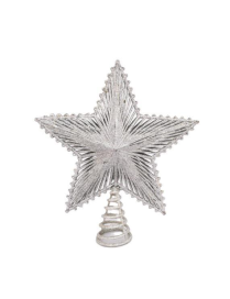 STAR TIP 20x21cm SILVER