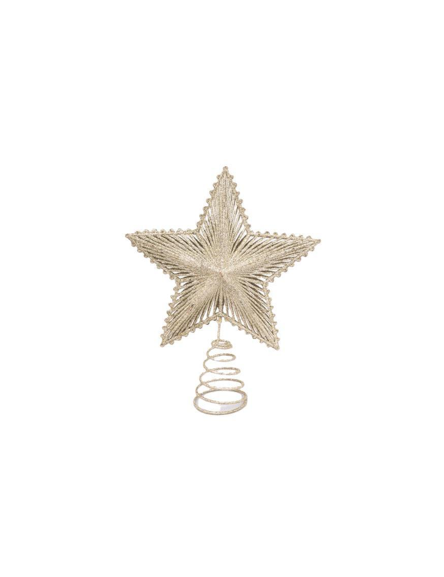 STAR TIP 20x21cm GOLD