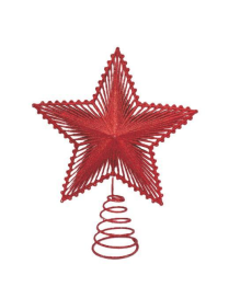 STAR TIP 20x21cm RED