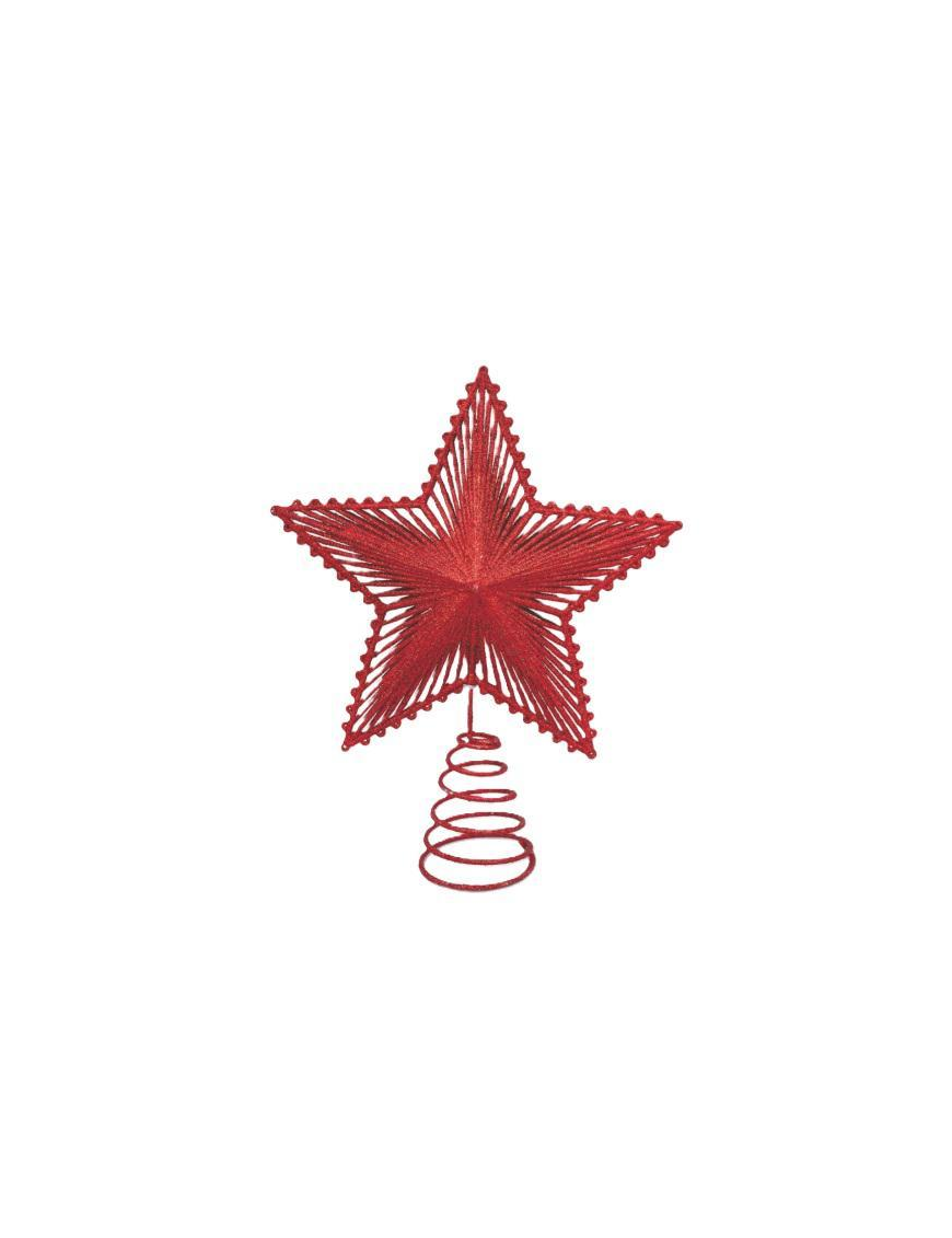 STAR TIP 20x21cm RED