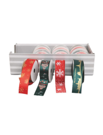 ROTOLO NASTRO cm2,5x2mt DECORO NATALE