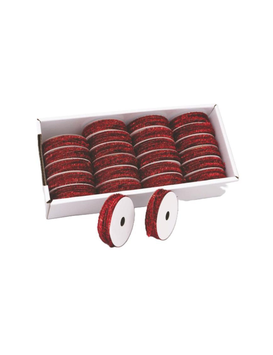 2m RED PVC WIRE ROLL
