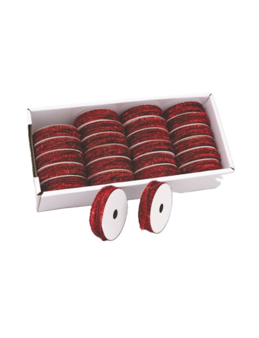 2m RED PVC WIRE ROLL