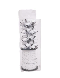 5-piece rosette set + SILVER PVC sheep