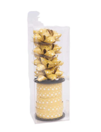 5-piece rosette set + gold PVC sheep
