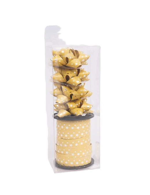 5-piece rosette set + gold PVC sheep