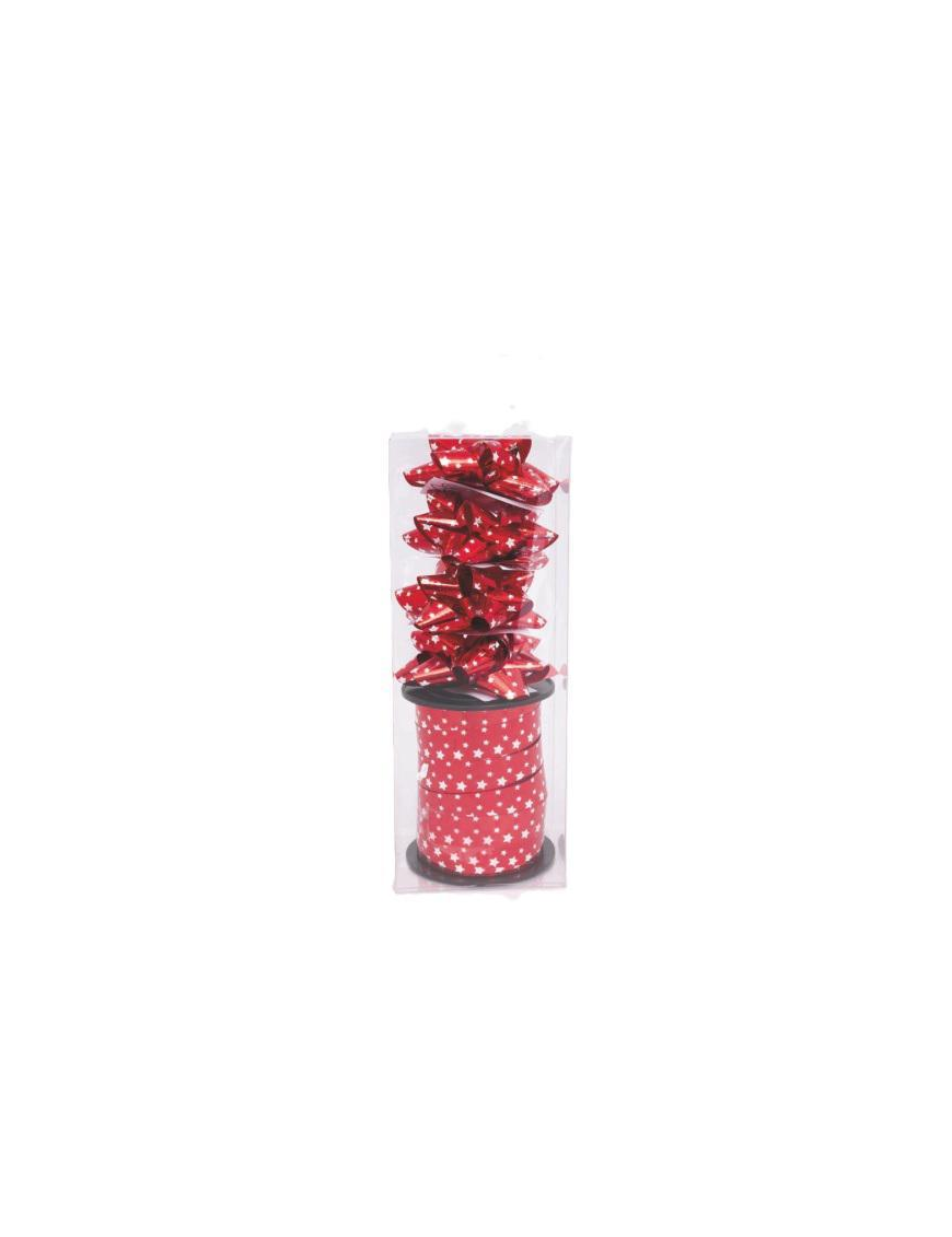 SET COCCARDE 5pezzi +OVINA PVC ROSSO