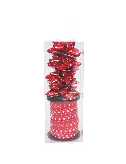 SET COCCARDE 5pezzi +OVINA PVC ROSSO