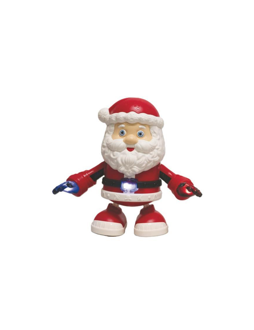 BATTERY-OPERATED SANTA CLAUS 15x20 WITH MOVEMENTS