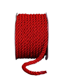 ROTOLO CORDONCINO mm5x300cm ROSSO