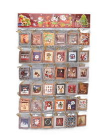 GREETING CARDS 5x6cm 288 pieces