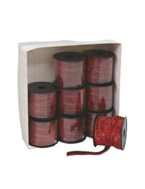 10mm x 3mt RED RIBBON