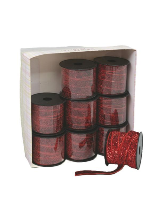 10mm x 3mt RED RIBBON
