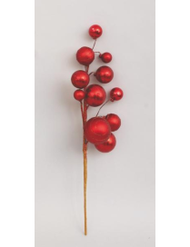 RAMETTO BACCHE ROSSO 46cm AP-40157