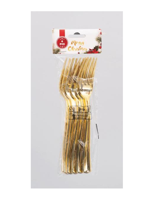 L.PL ORO FORCHETTE 6pz 19cm 16426