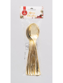 L.PL ORO CUCCHIAI 6pz 17cm 16429