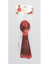 L.PL ROSSO CUCCHIAI 6pz 17cm 16430