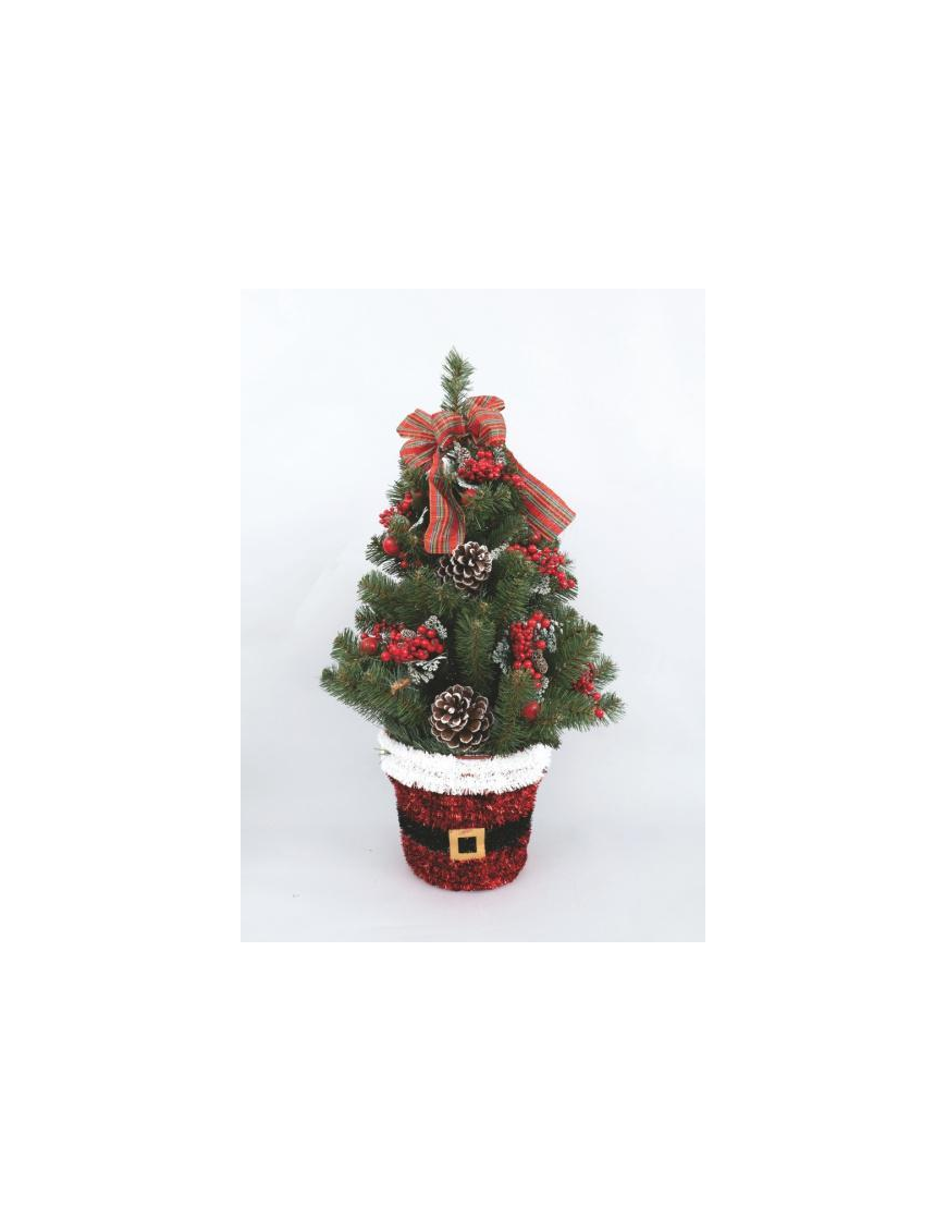 ALBERELLO C/VASO FILO E FIOCCHI 80cm