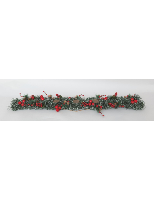 PORTACANDELE RUNNER 12x110cm PUNTE BIANC