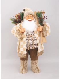 BABBO NATALE MARRONE 80cm 76885