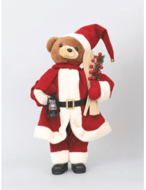 ORSO ABITO ROSSO 48cm C/SCII 76941