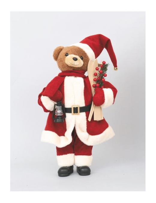ORSO ABITO ROSSO 48cm C/SCII 76941