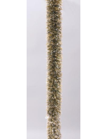 GHIRLANDA  ORO PUNTE BIANCHE mm150 2,7mt