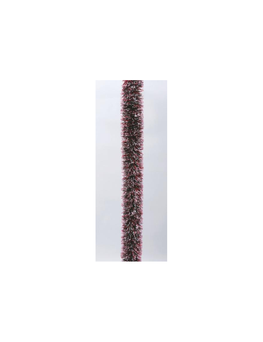 GHIRLANDA  ROSSO PUNTE BIANCHE mm150 2,7