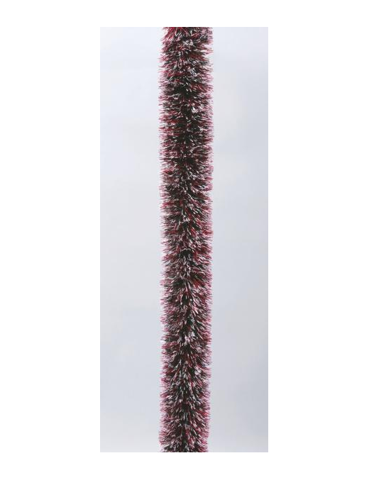 GHIRLANDA  ROSSO PUNTE BIANCHE mm150 2,7