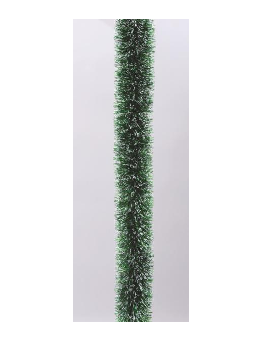 GHIRLANDA  VERDE PUNTE BIANCHE mm150 2,7