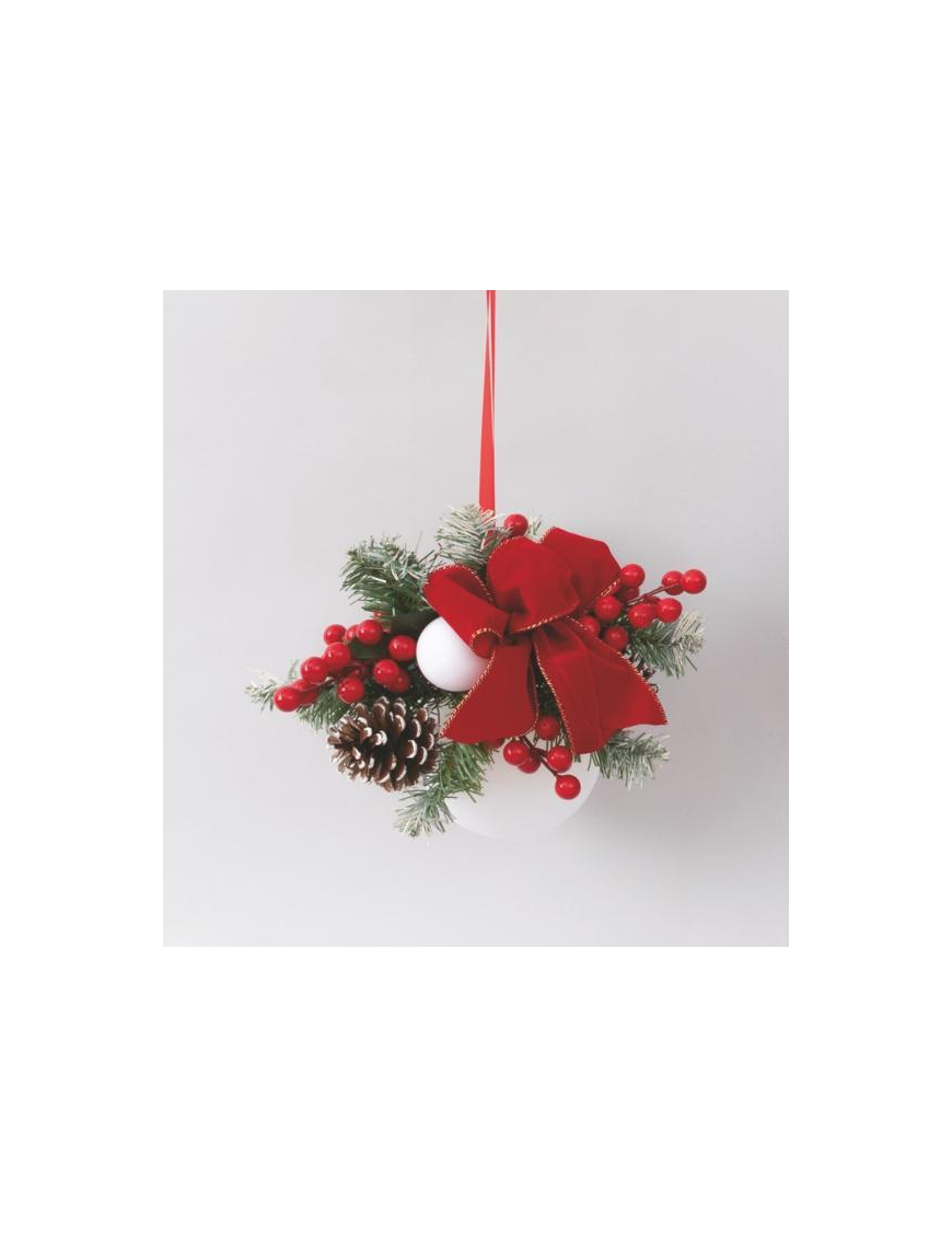 SFERA PVC VELLUTO BIANCA 120mm FL-90539