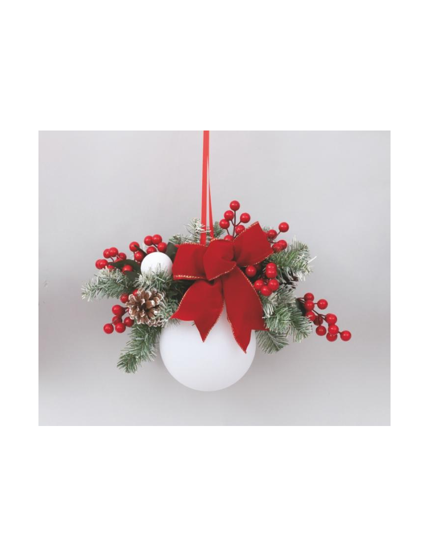 SFERA PVC VELLUTO BIANCA 150mm FL-90540