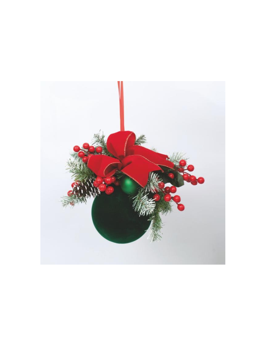 SFERA PVC VELLUTO VERDE 120mm FL-90542