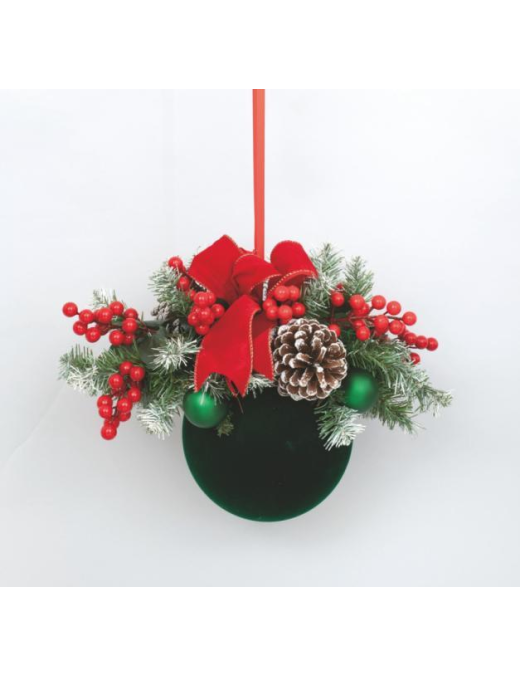 SFERA PVC VELLUTO VERDE 200mm FL-90544