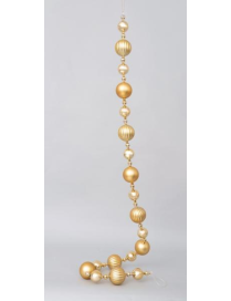 CATENA SFERE PVC 180cm ORO